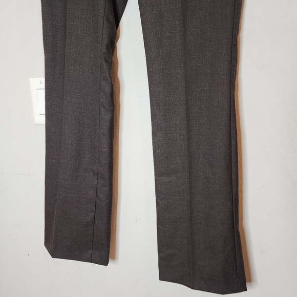NWT Banana Republic Brown Wool Blend Martin Fit Dress Pant Trouser Womens Size 4 - Picture 12 of 14